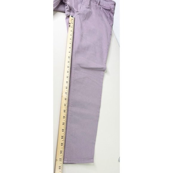 Old Navy Sz 16 Built-in Warm Rockstar Super Skinny Brushed Lavender Purple Jean - Picture 4 of 9